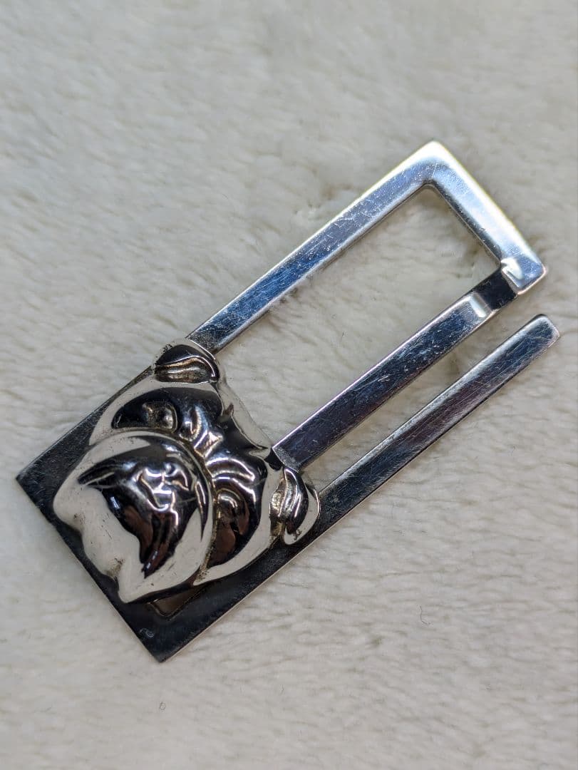 ダンヒル　マネークリップ　シルバー925　ブルドッグ　銀製　ライター