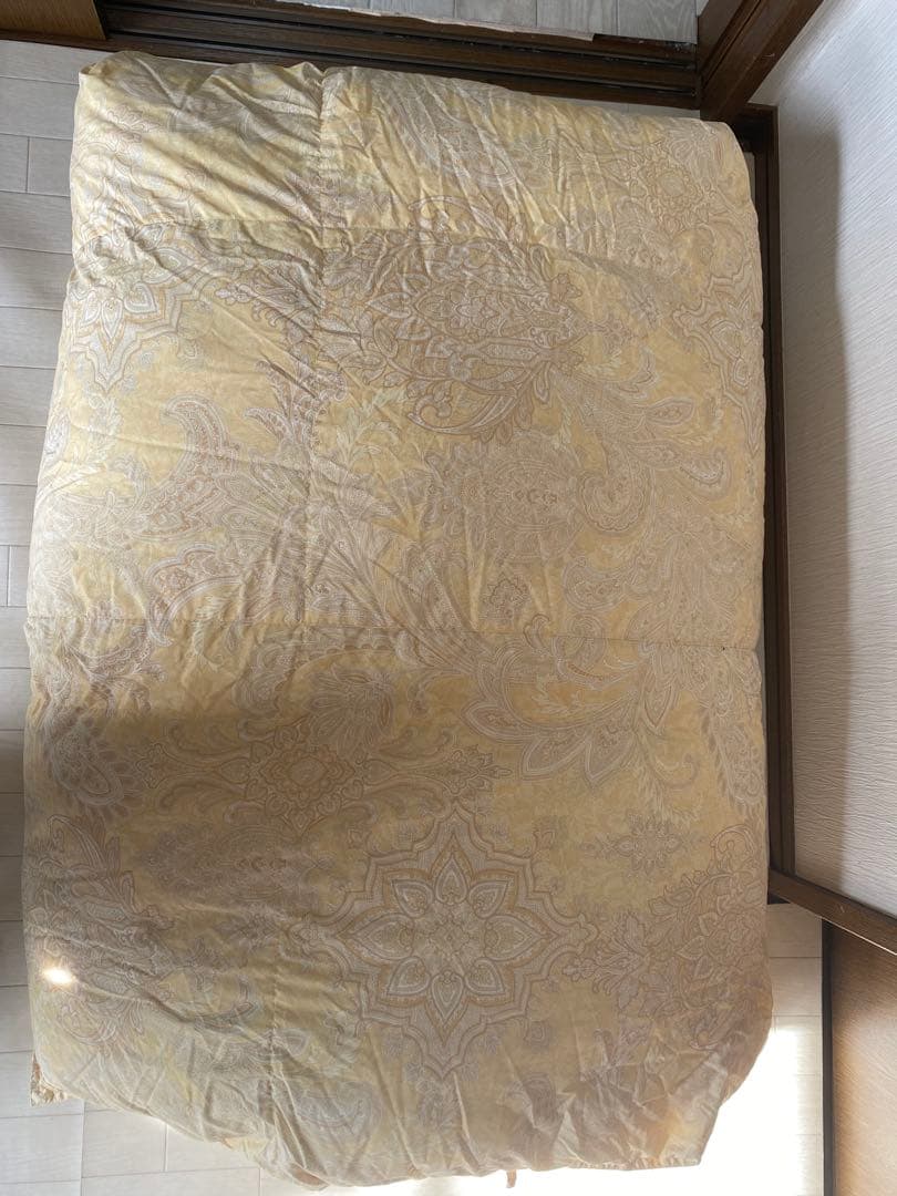 西川 羽毛掛けふとん ダブル 190×210cm 1.5kg J-TAS認証