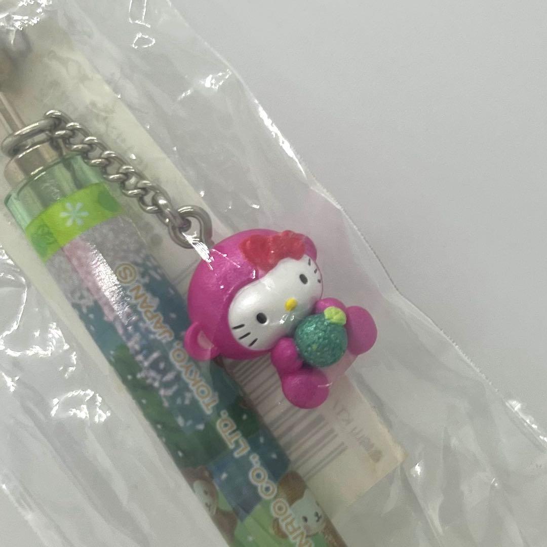 希少☆キティ ご当地 大分☆ボールペン＆でかキーホルダー 2点セット☆かぼす