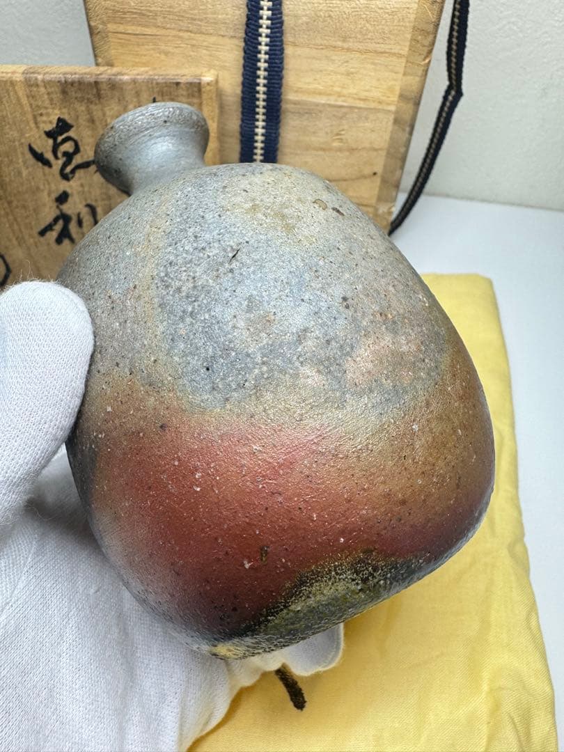 【超希少レア】備前焼 大饗 仁堂作 徳利・ぐい呑