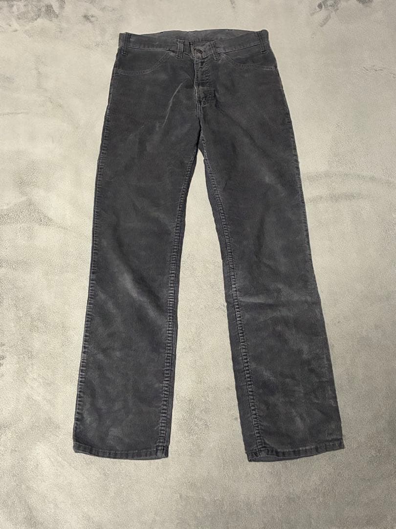 【ブラック】W32 リーバイス 519 コーデュロイ USA 80s