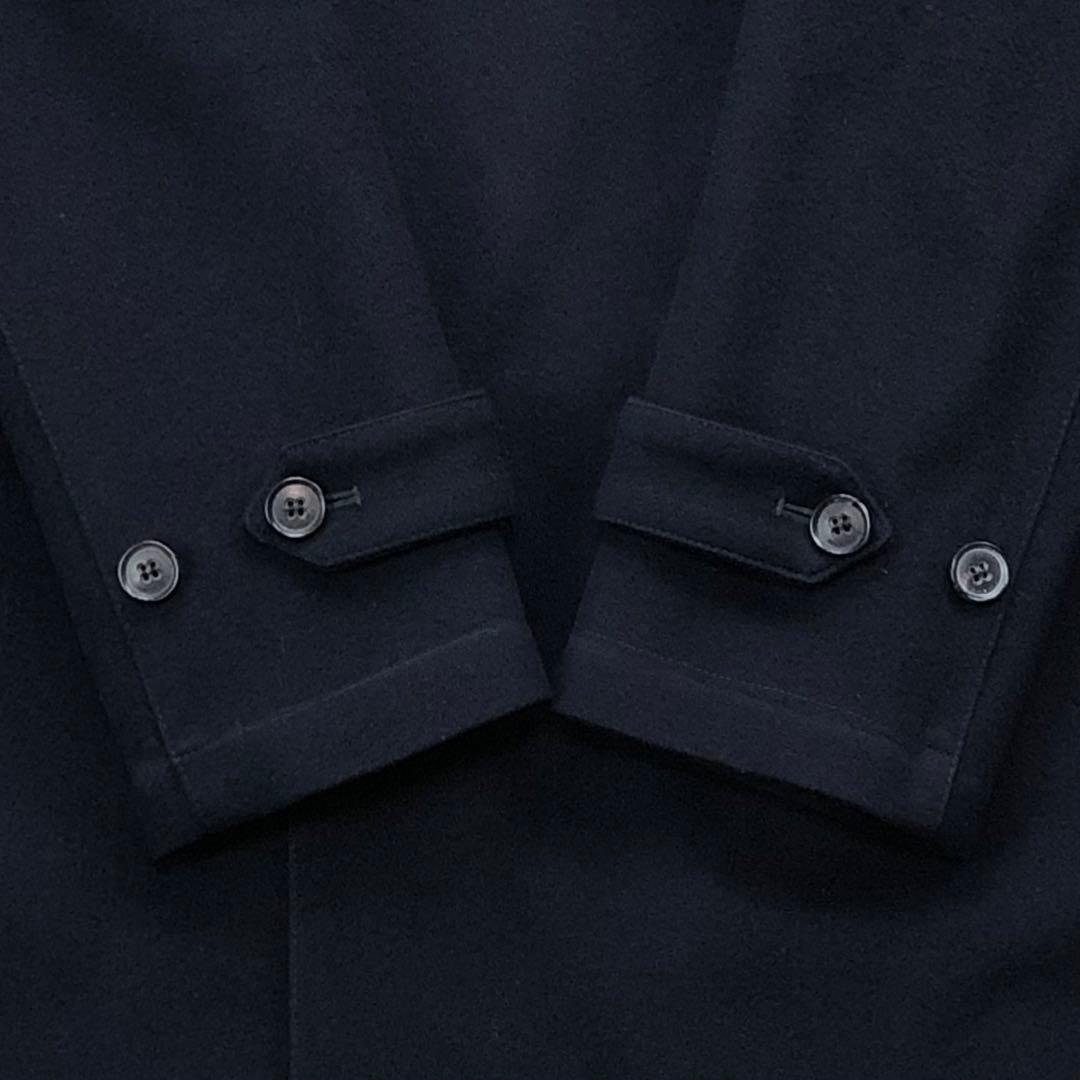 マッキントッシュ トレンチコート ウール 40サイズ/L位 ネイビー