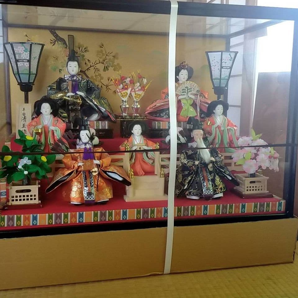 オルゴール付き ひな人形