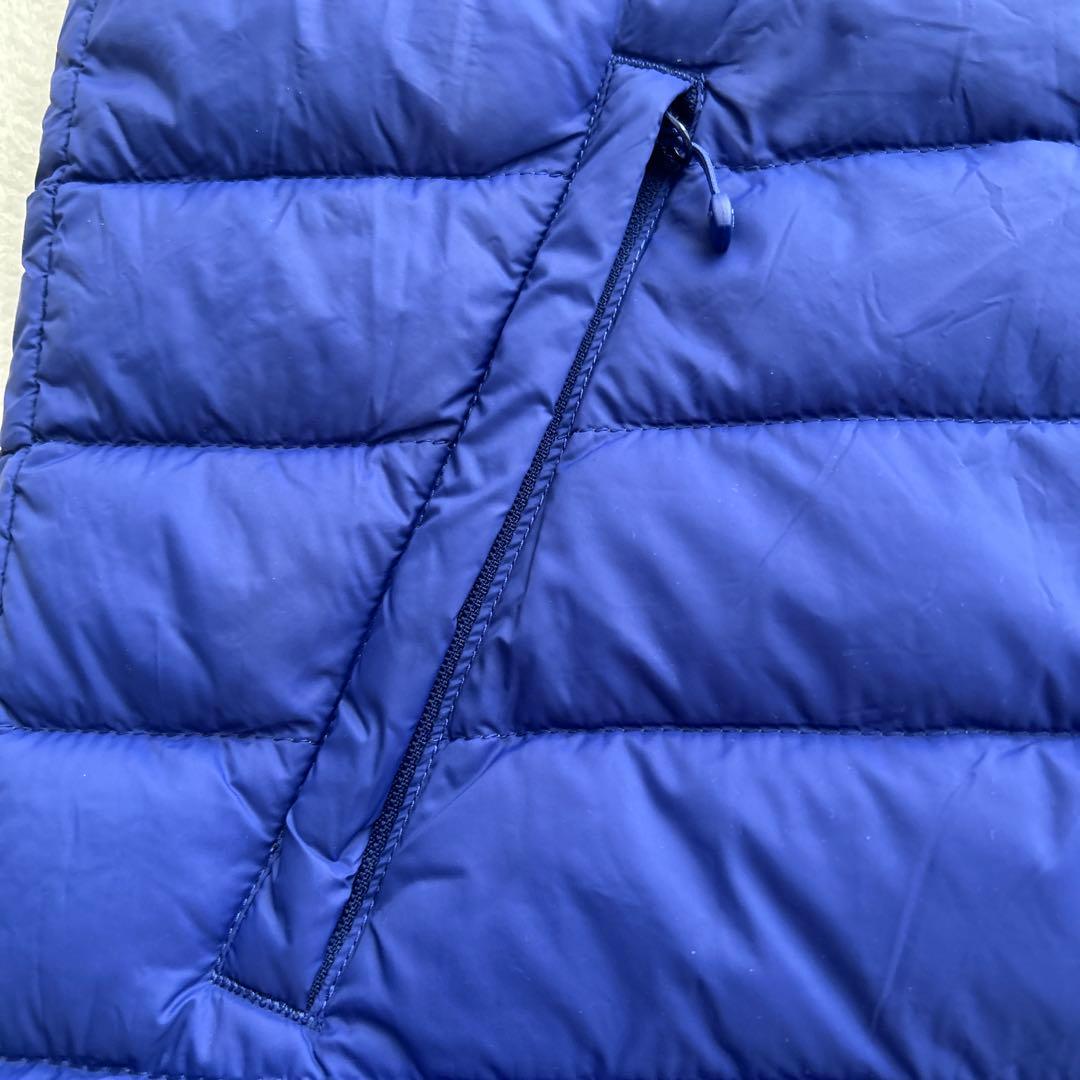 ダントン ダウンベスト　36 ブルー
