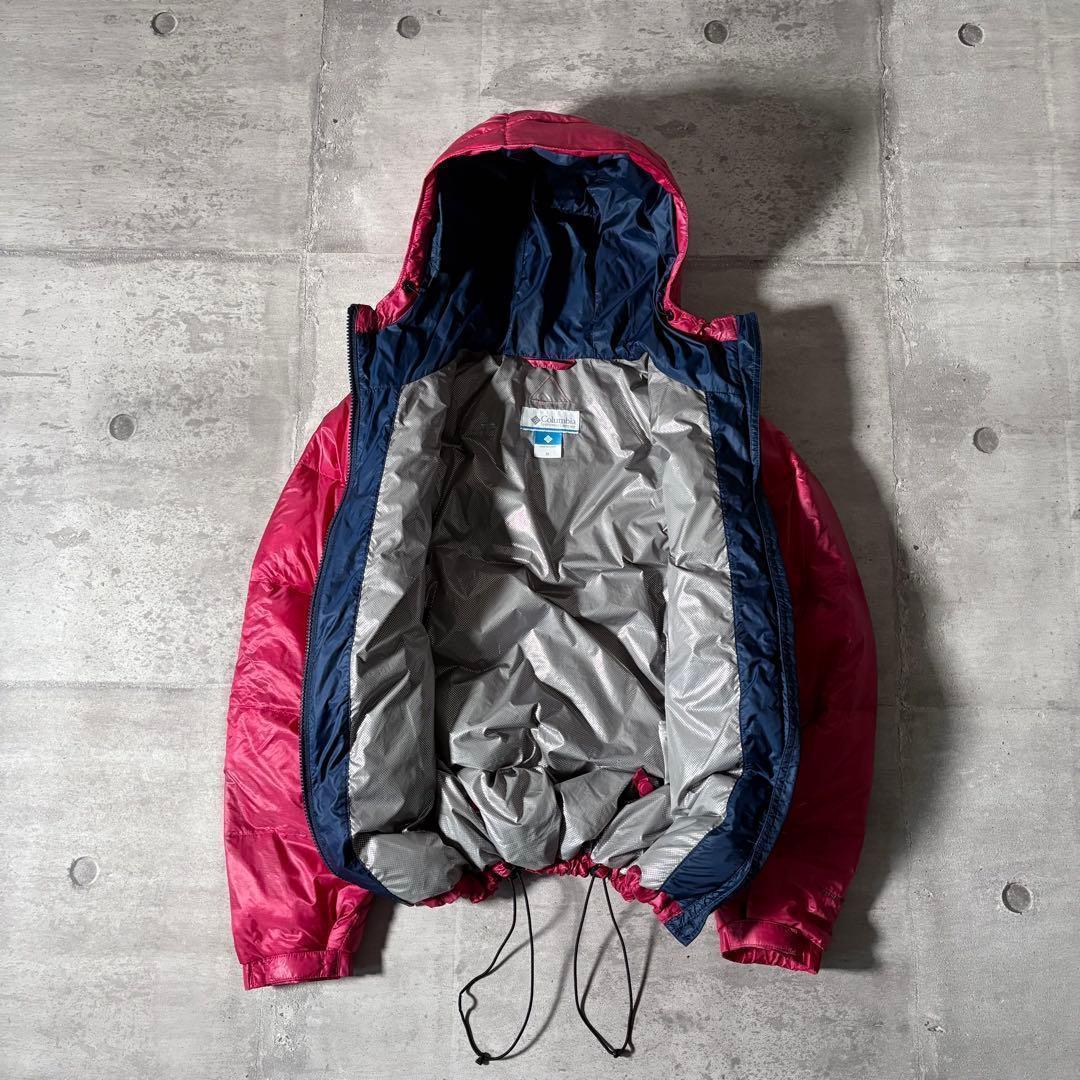 ジャケット・アウター Columbia hooded puffer down jacket y2k