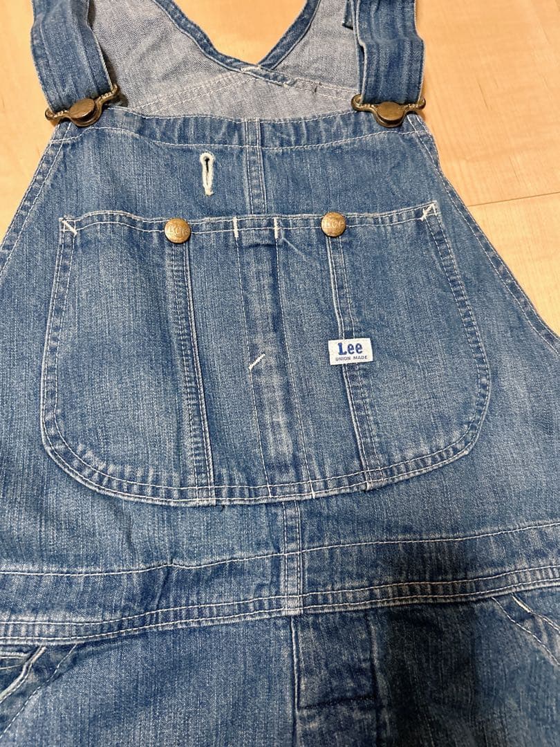 最終お値下げ！未使用Lee デニムオーバーオール