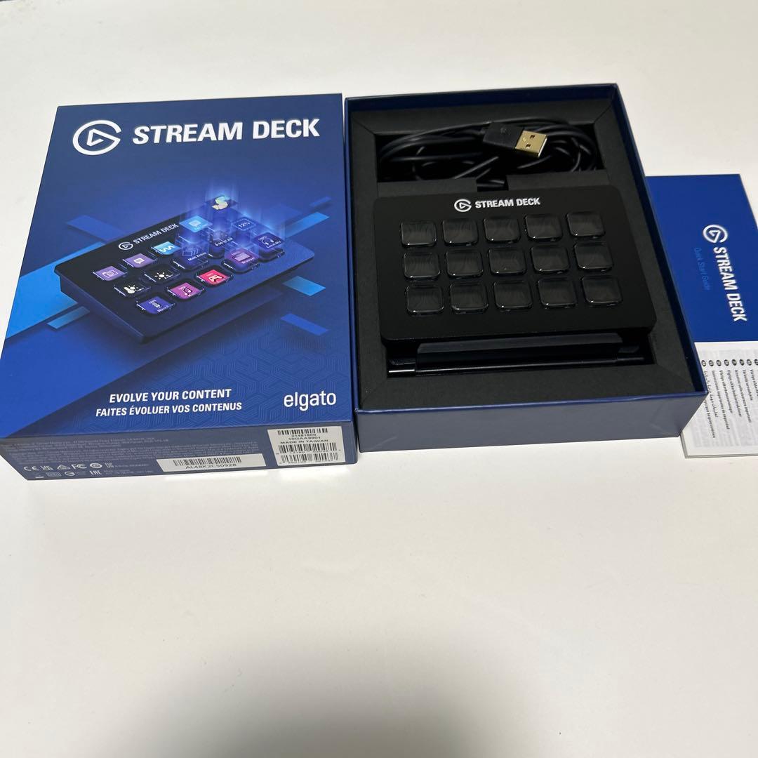 elgato Stream Deck 15ボタン USB接続