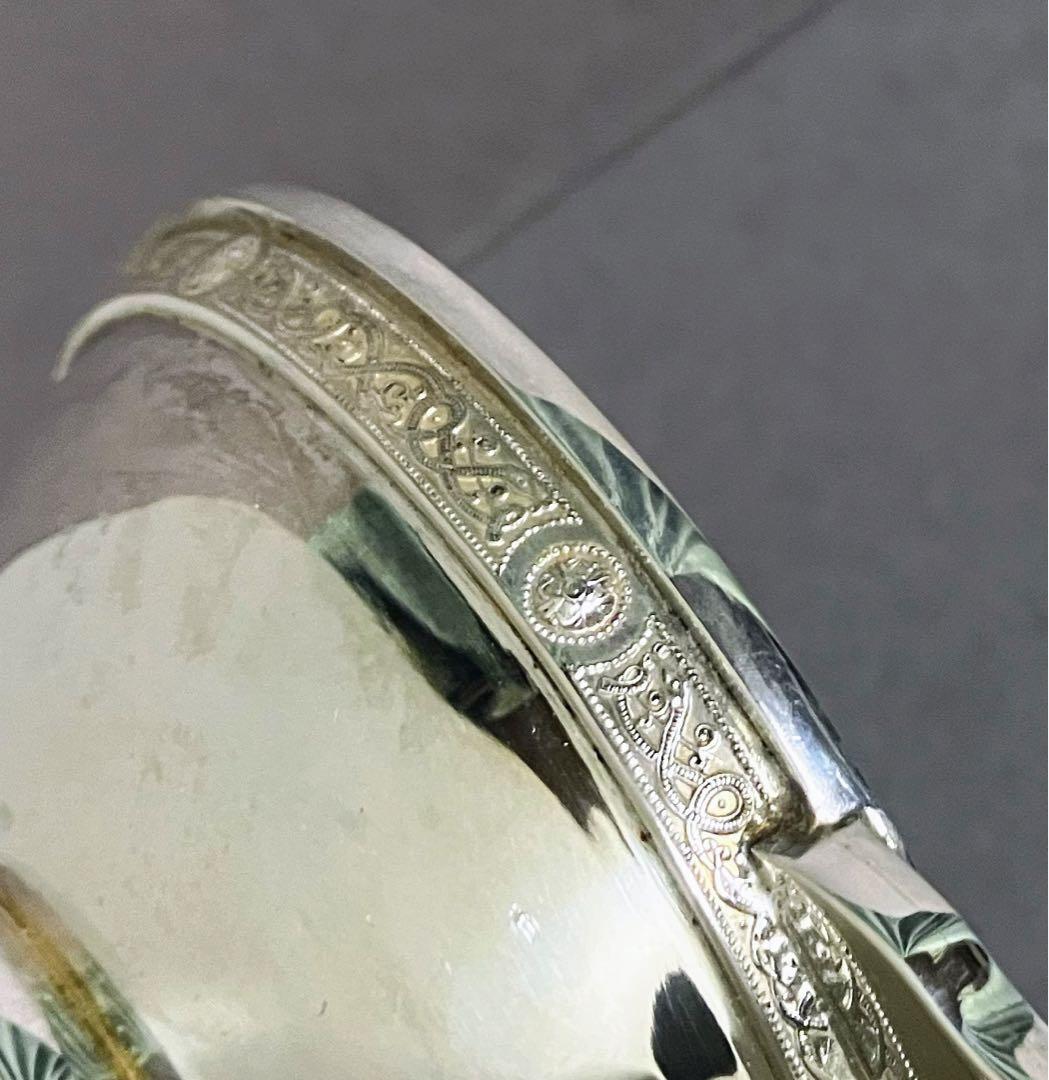 スターリングシルバー ボンボンディッシュ 小皿 小物入れ 英国製