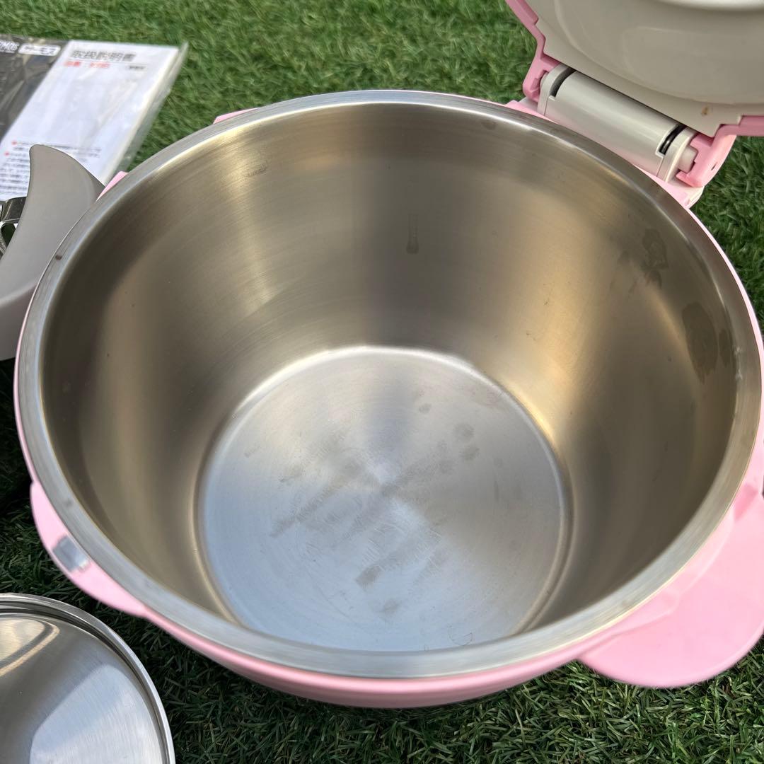 真空保温調理器/シャトルシェフ/調理家電/KBB-1600/サーモス/ピンク