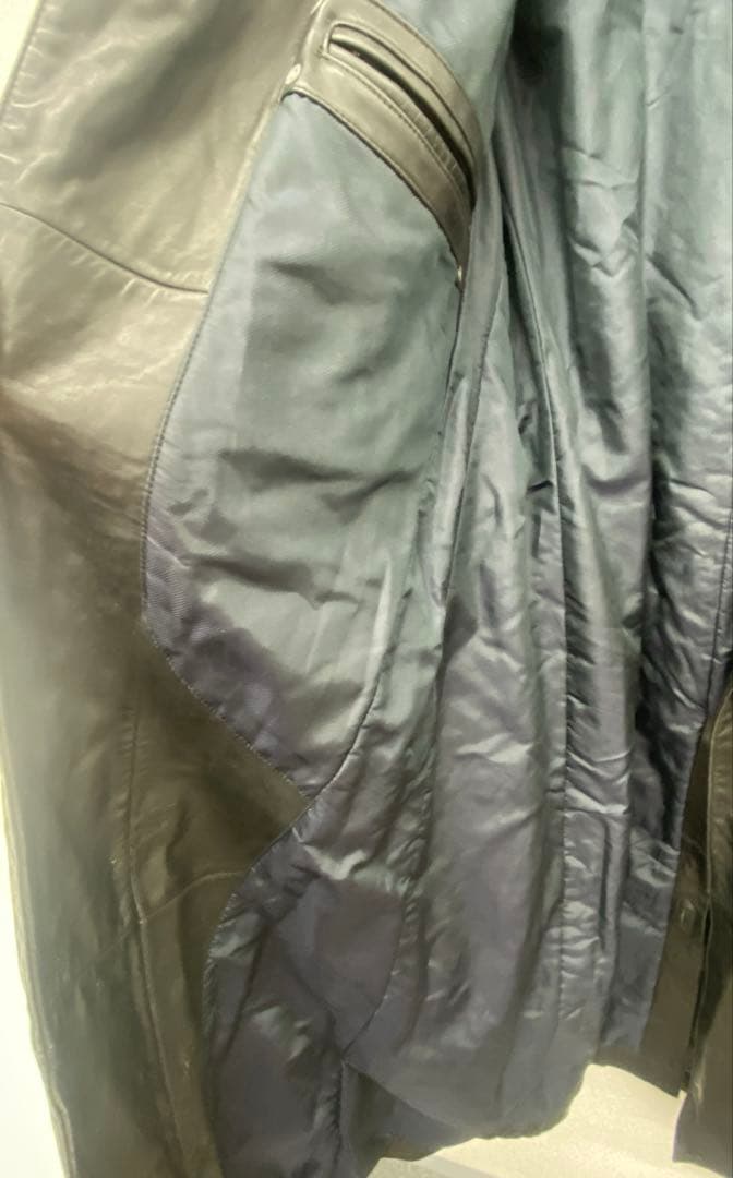MEN’S TENORAS メンズティノラス レザー トレンチコート Mサイズ