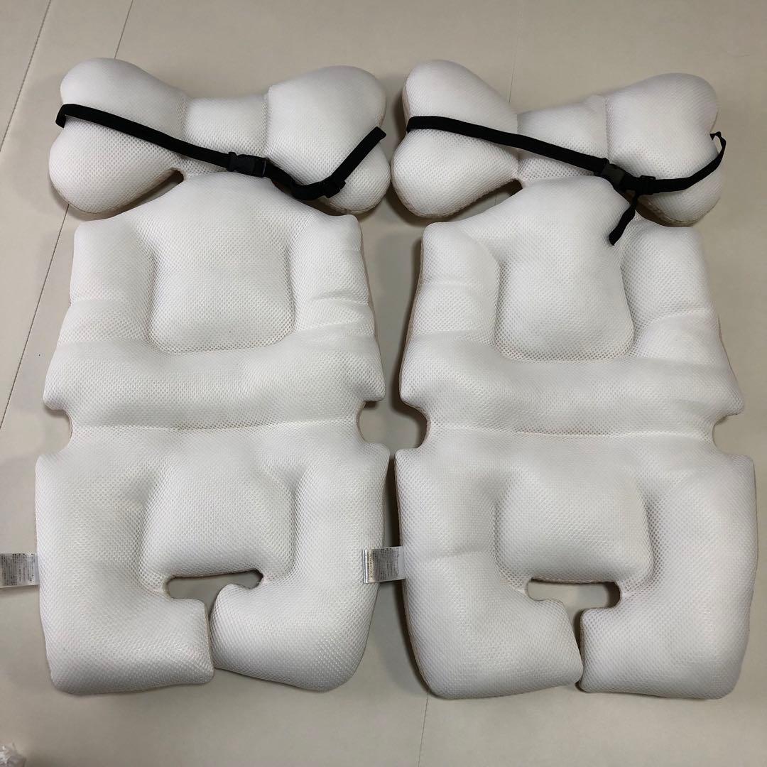 美品！AIRBUGGY ココダブル　フロムバース　ベビーカー　クローバー