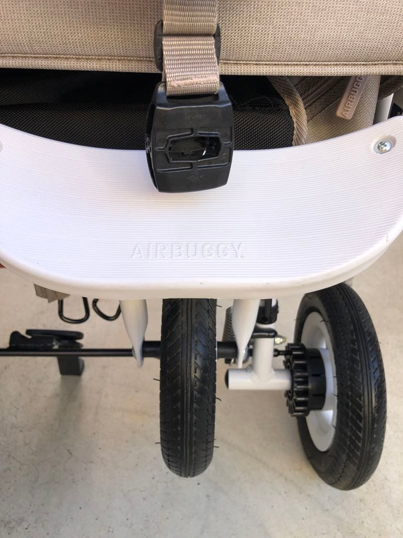 美品！AIRBUGGY ココダブル　フロムバース　ベビーカー　クローバー
