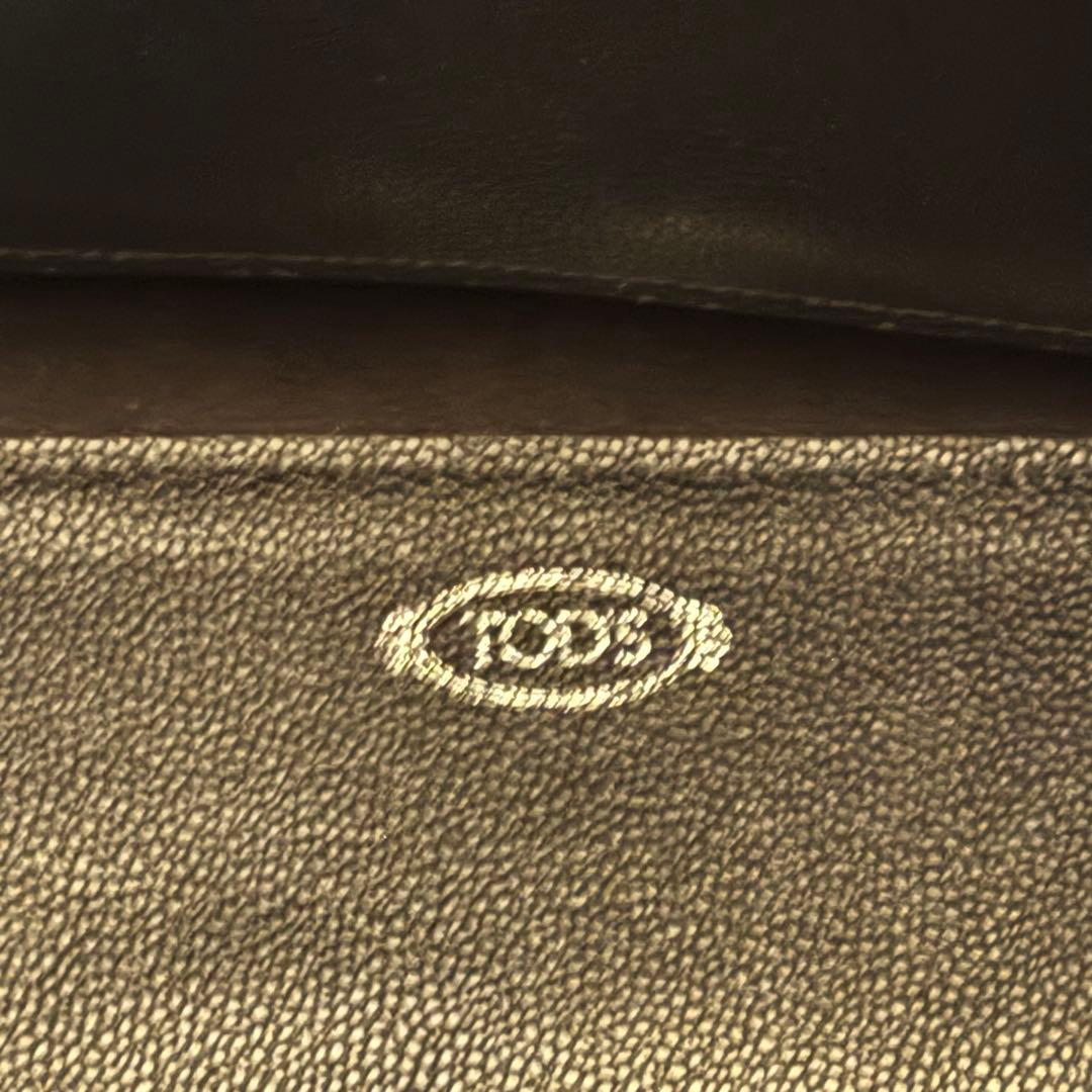 トッズ TOD’S ペーパーバッグ トートバッグ ネイビー