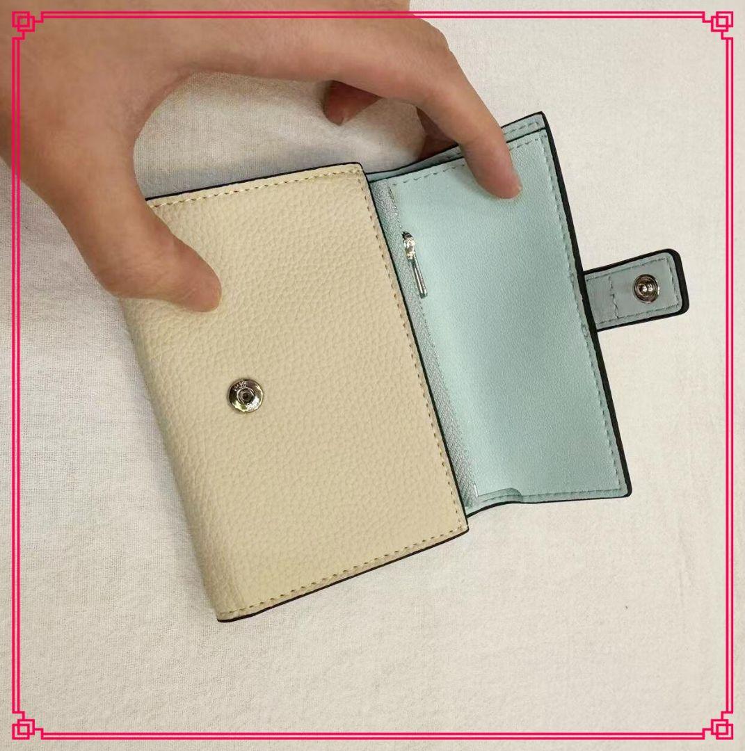 【付属品完備極美品】 三つ折り財布 スモールバーティカルウォレット