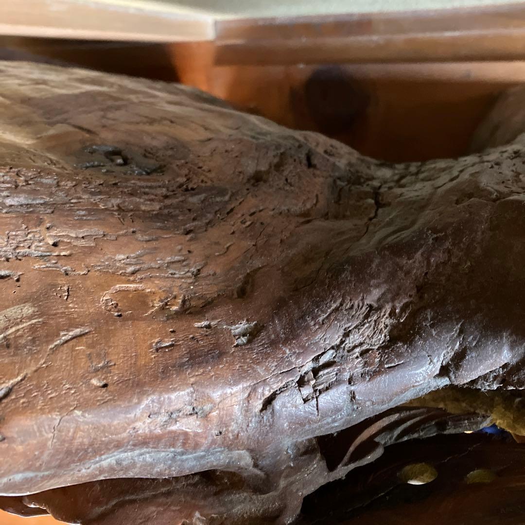 木彫り　置物　玄関アート