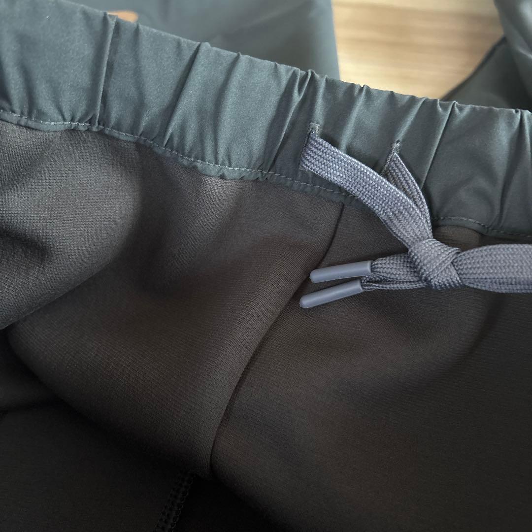 新品　アシックス　メンズ　ハイブリッドジャージジャケットパンツ　カーキ　L