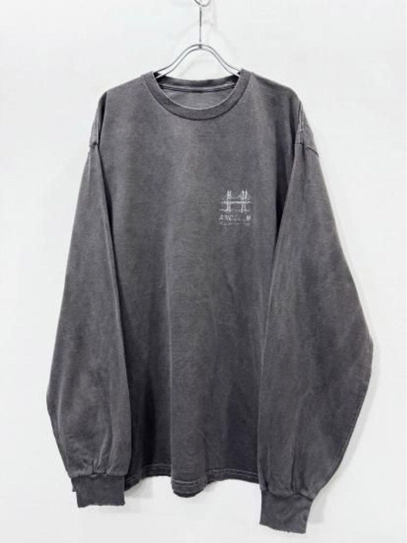 ANCELLM アンセルム　BRIDGE L/S T-SHIRT
