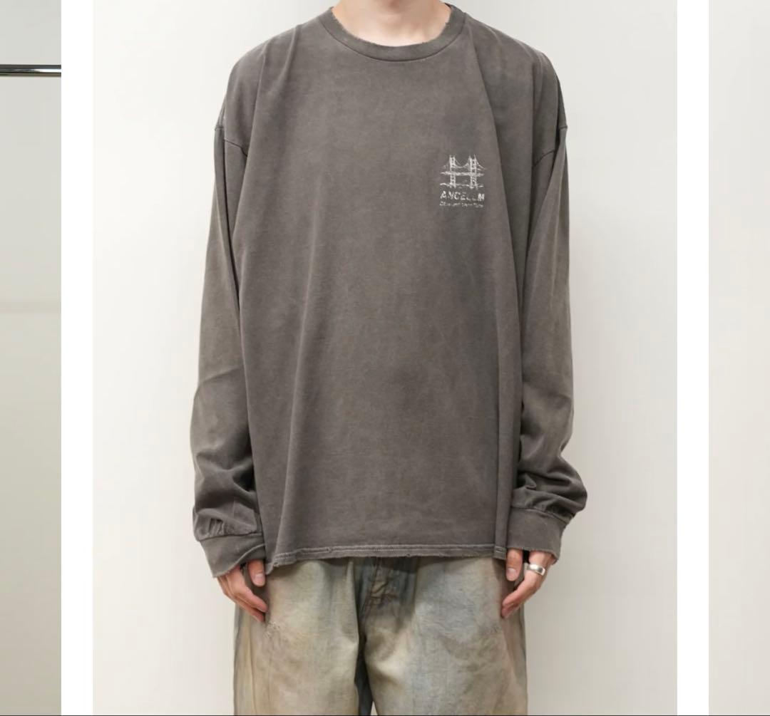 ANCELLM アンセルム　BRIDGE L/S T-SHIRT