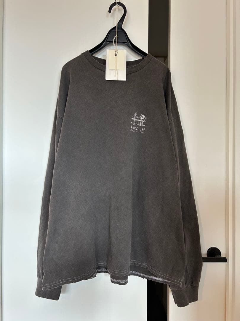 ANCELLM アンセルム　BRIDGE L/S T-SHIRT
