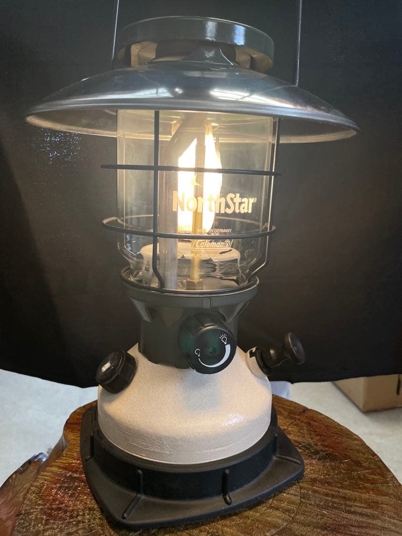 【塗装カスタム・動作確認済】 Coleman NorthStarランタン＋備品付