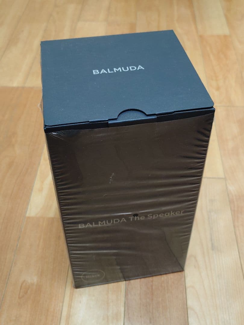 週末限定値下げ　バルミューダスピーカー新品　開封機能確認のみ