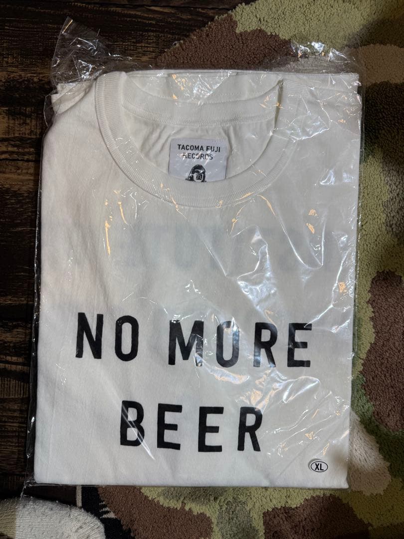 TACOMA FUJI NO MORE BEER Tシャツ XL