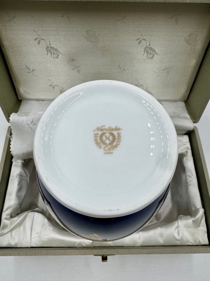 Noritake ノリタケ スタジオコレクション 花瓶　花生　未使用品　共箱