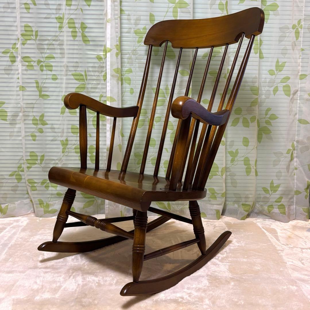 ⭐️美品⭐️飛騨産業　ロッキングチェア　穂高　キツツキ