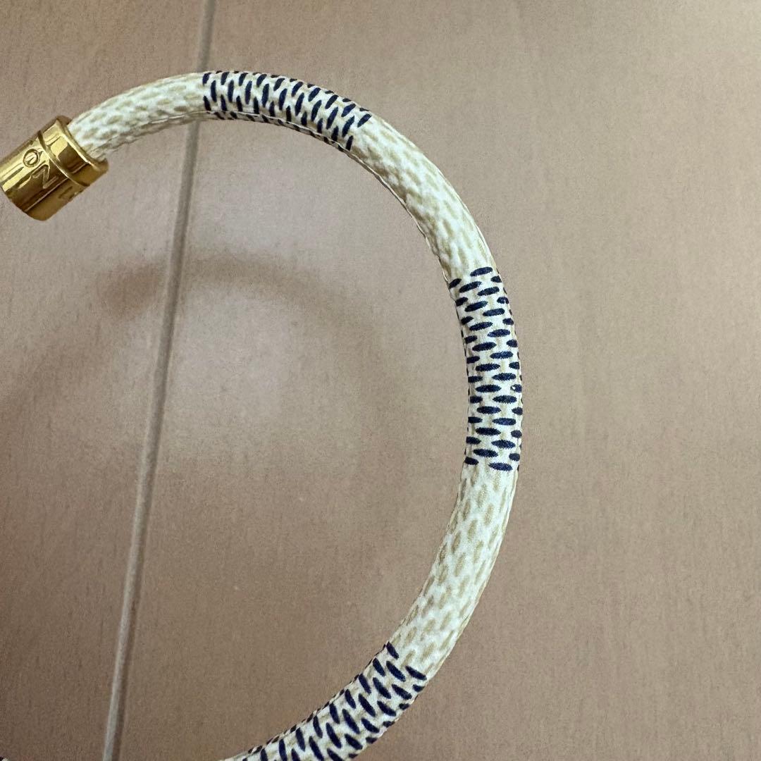 LOUIS VUITTON ルイヴィトン ダミエアズール ブラスレ キープイット