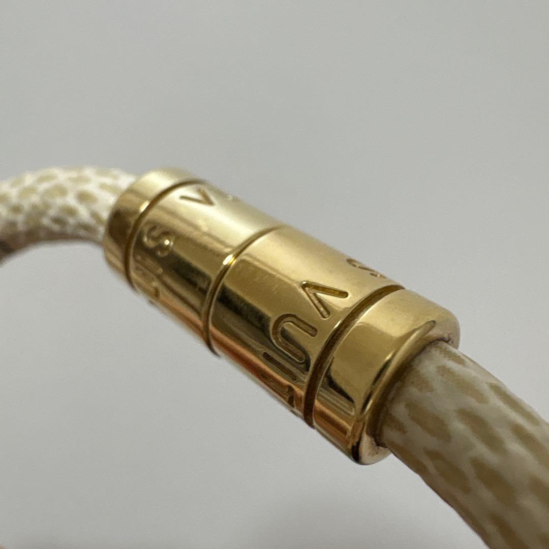 LOUIS VUITTON ルイヴィトン ダミエアズール ブラスレ キープイット