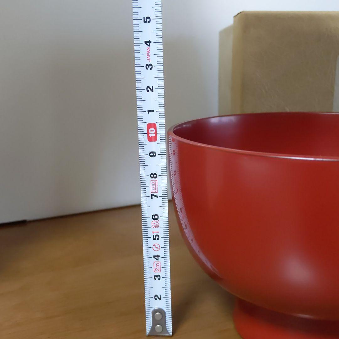 佐藤阡朗作　大朱椀　４客　希少