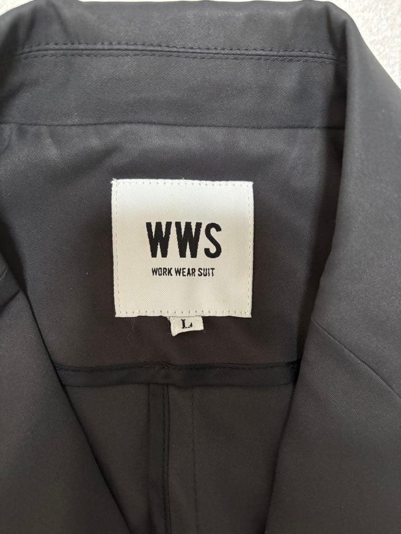 【極美品】WWS スーツ セットアップ 上下 洗えるトラベルスーツ