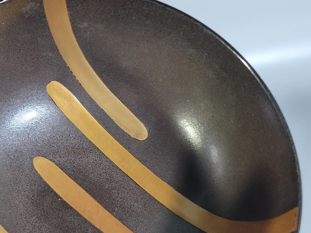 雲蒔絵 吸物碗 十客 平安堂製 共箱 美品 時代物