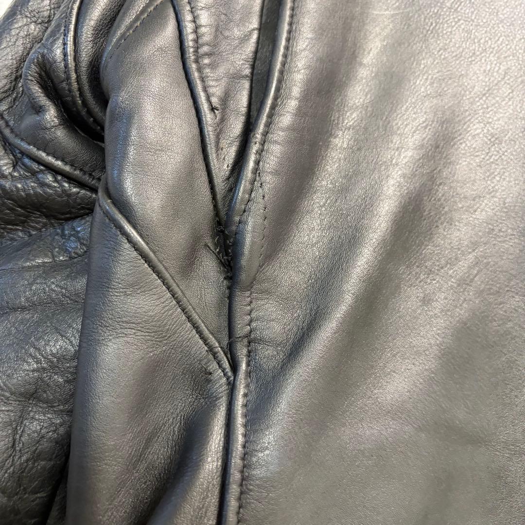 悪天使用⭕️ schott ダブルライダース 40size 618 ブラック