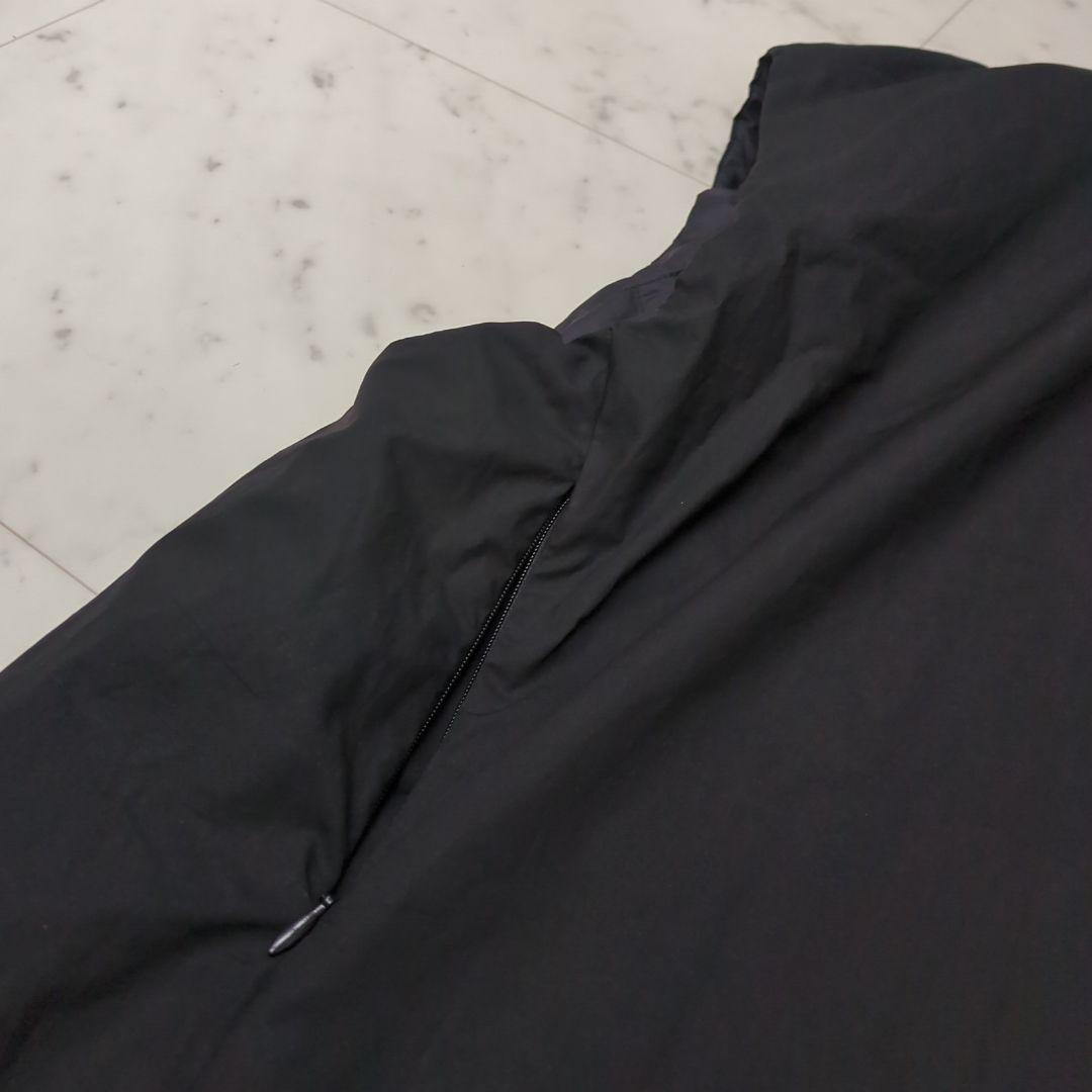 ソラモナポッシェ solamonat pocheリバーシブルビッグダウンベスト黒