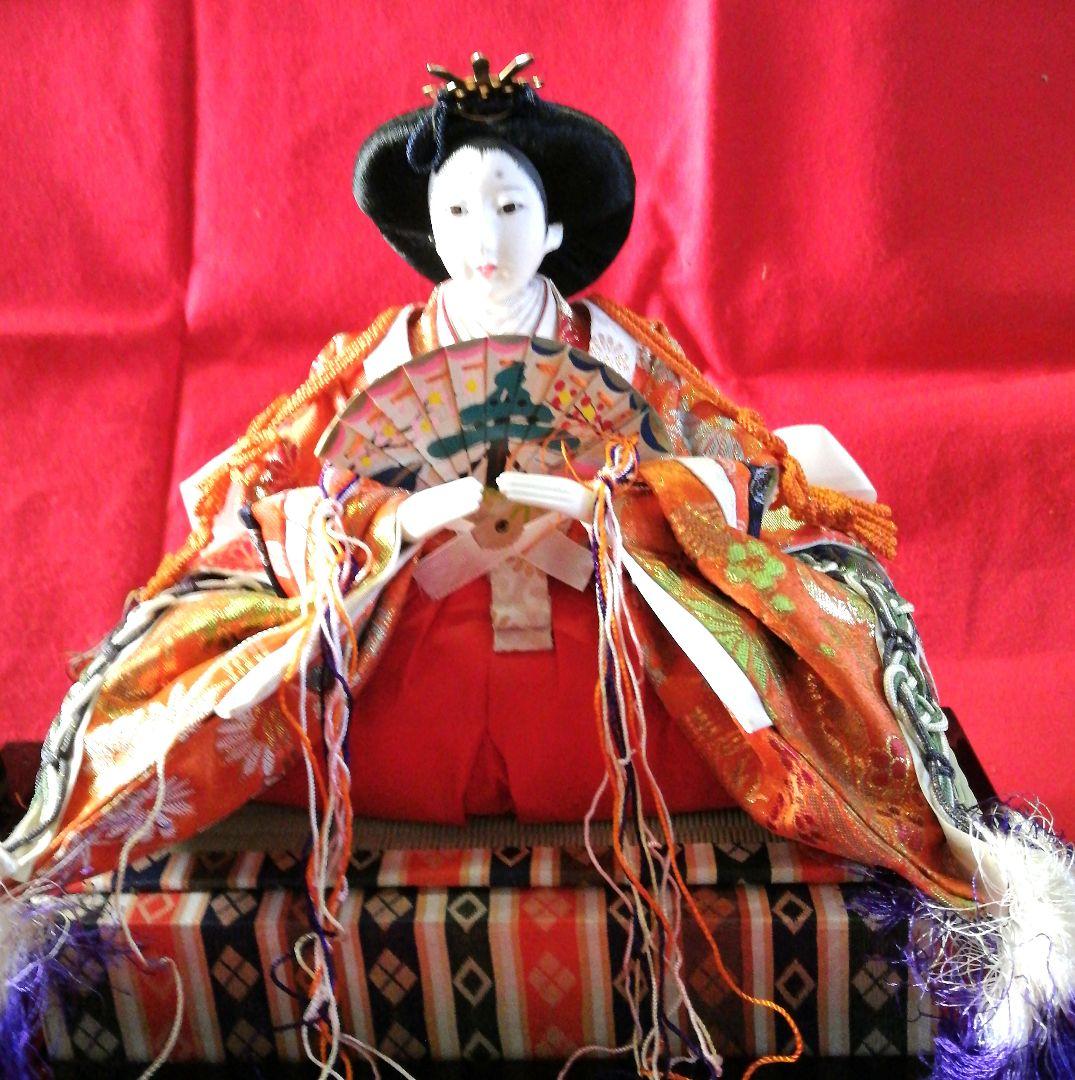 十番　弥生親王姫飾り 　台座付きセット