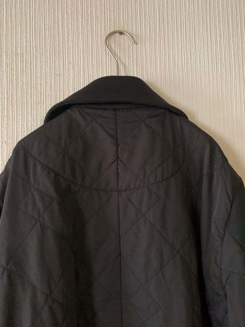 2024AW CABANE de ZUCCA カバンドズッカ ロングコート　黒