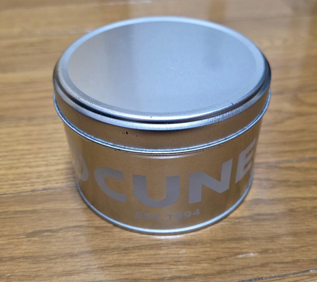 激レア CUNE レザー 黒ベルト 金属バックル
