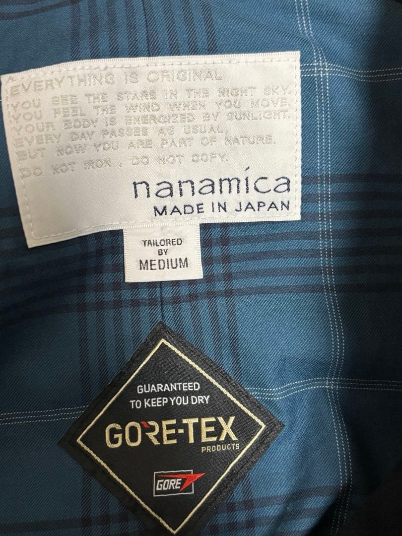 ジャケット・アウター nanamica GORE-TEX Balmacaan Coat M