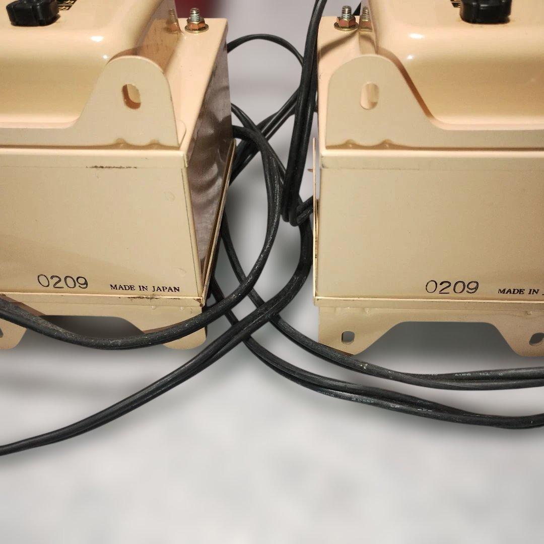長期自宅保管品です✨NDF-1500U 変圧器 日本製 1500W　2個セット