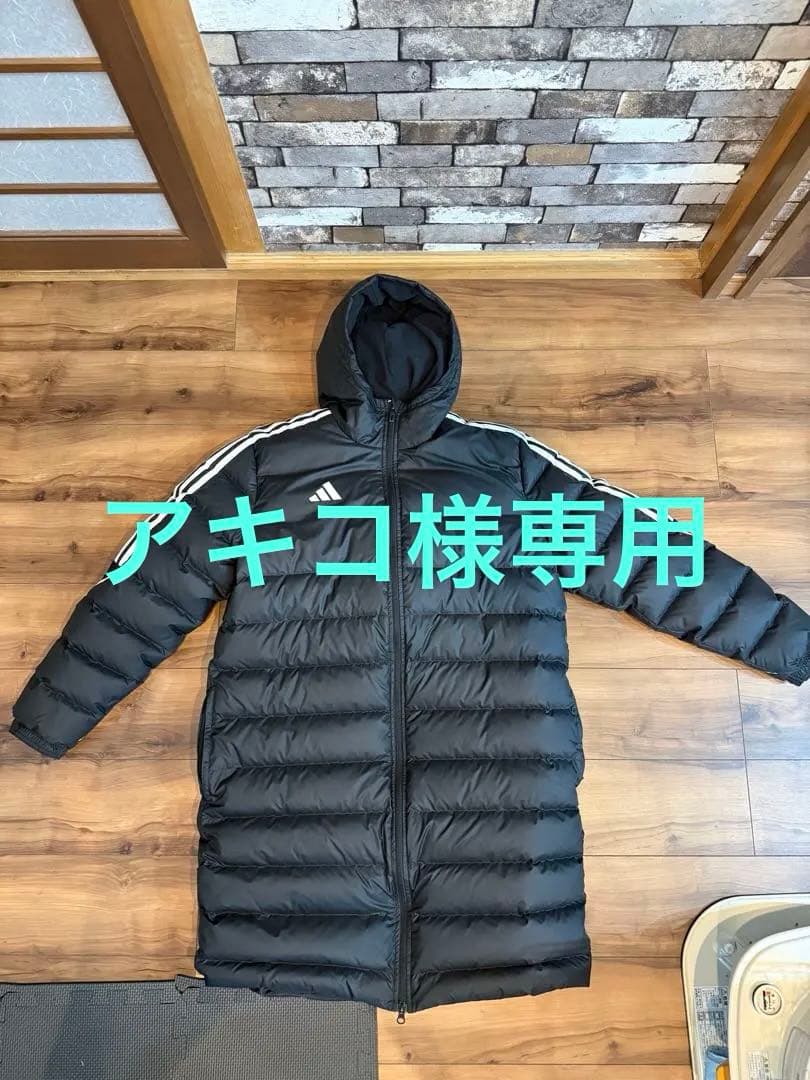 アキコ　希少！3XL！adidas ベンチコート
