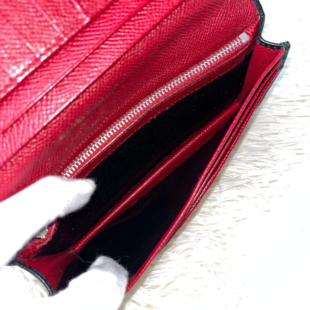 ⭐️未使用級⭐️　ブルガリ　BB Man　長財布　二つ折り　ブラック　サークル