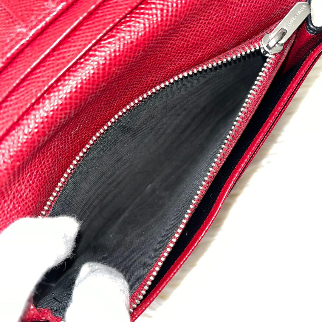 ⭐️未使用級⭐️　ブルガリ　BB Man　長財布　二つ折り　ブラック　サークル