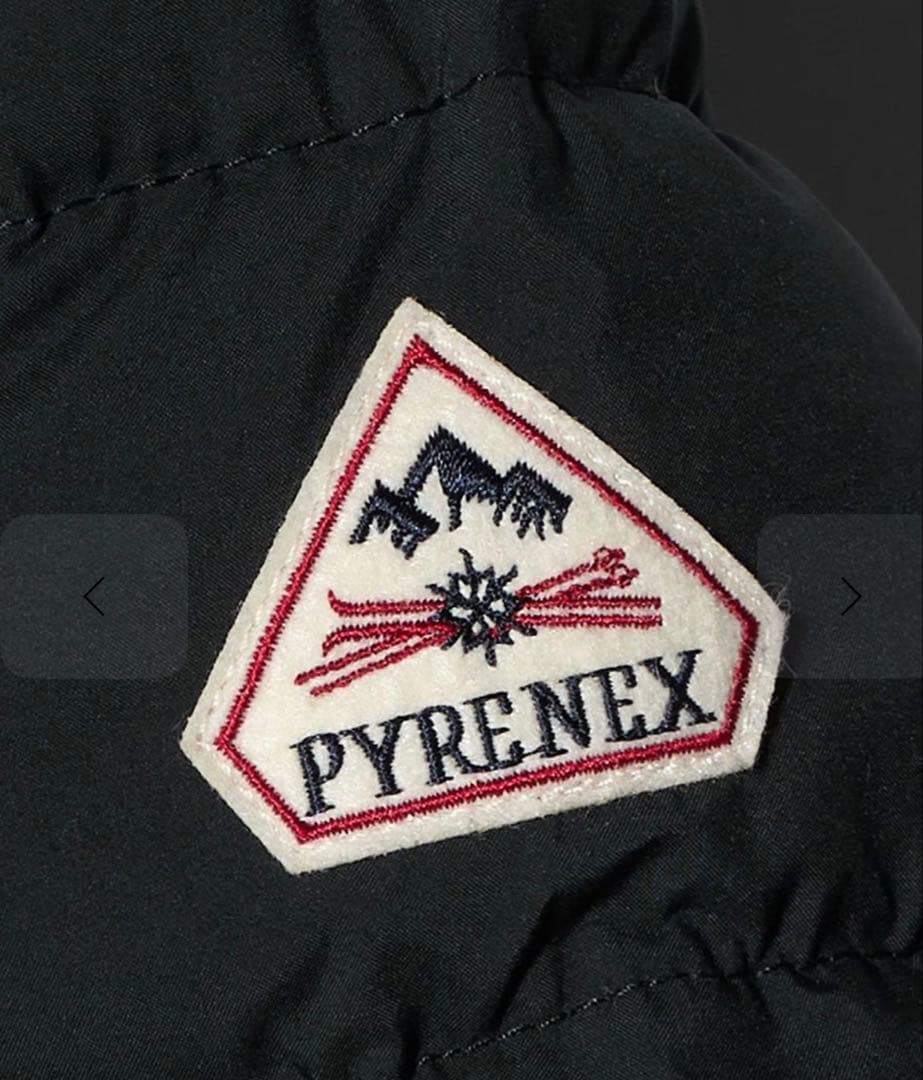 PYRENEX ブラックダウンジャケット
