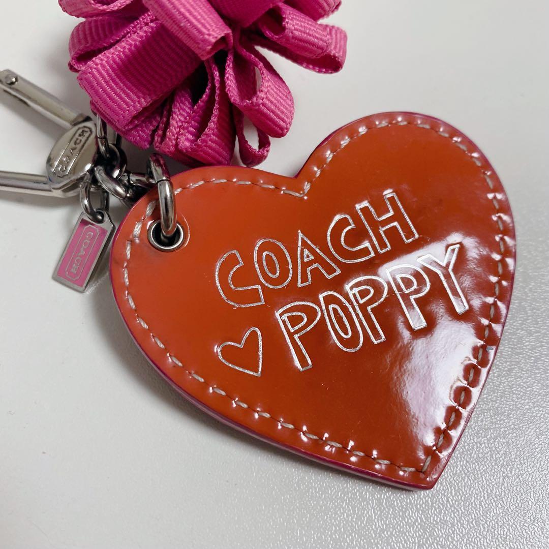 【レア！】COACHコーチ★キーホルダー★バッグチャーム★ポピーちゃんpoppy