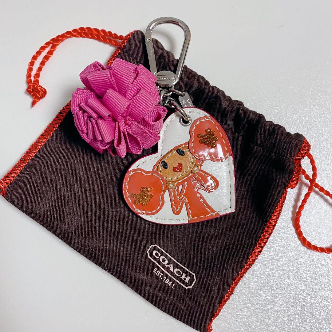 【レア！】COACHコーチ★キーホルダー★バッグチャーム★ポピーちゃんpoppy