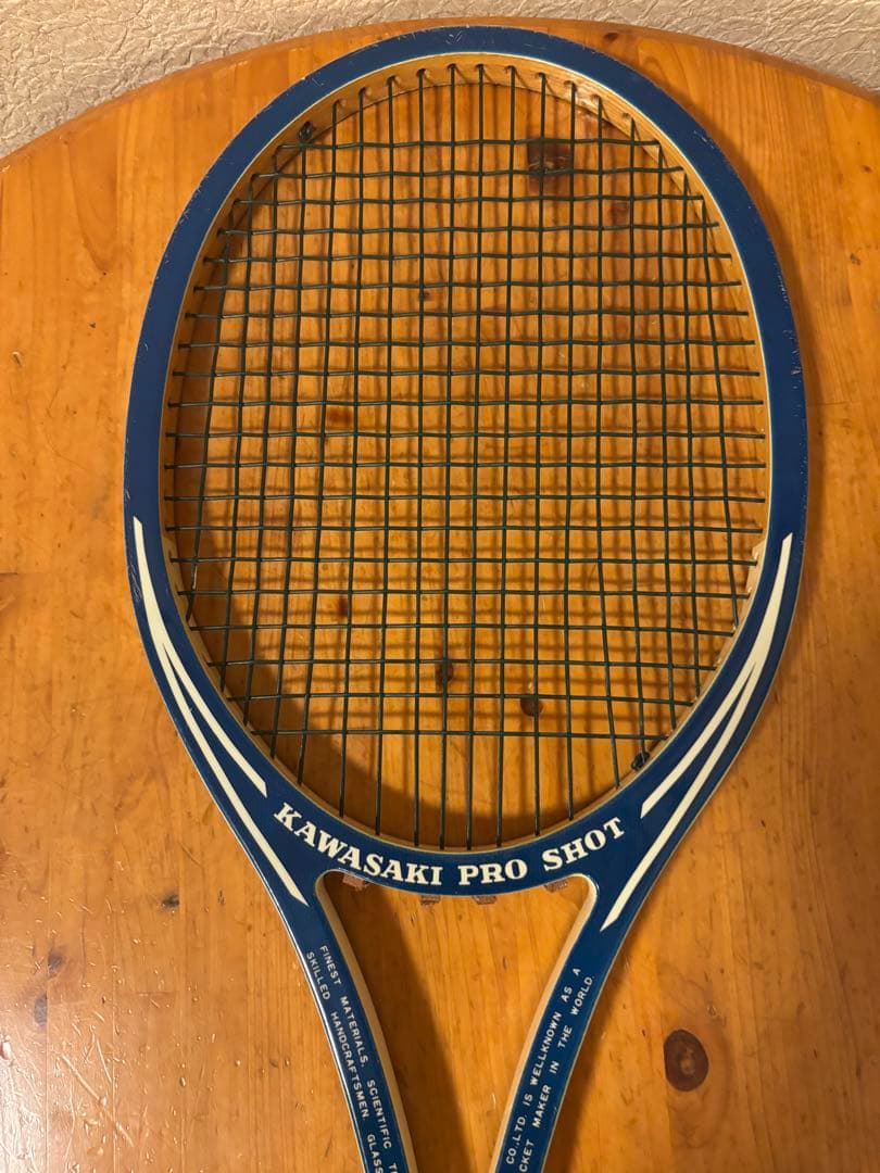KAWASAKI PRO SHOT ヴィンテージ￼木製テニスラケット