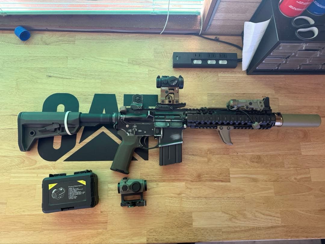 東京マルイmk18 ガスガン　ウェザリング加工済み