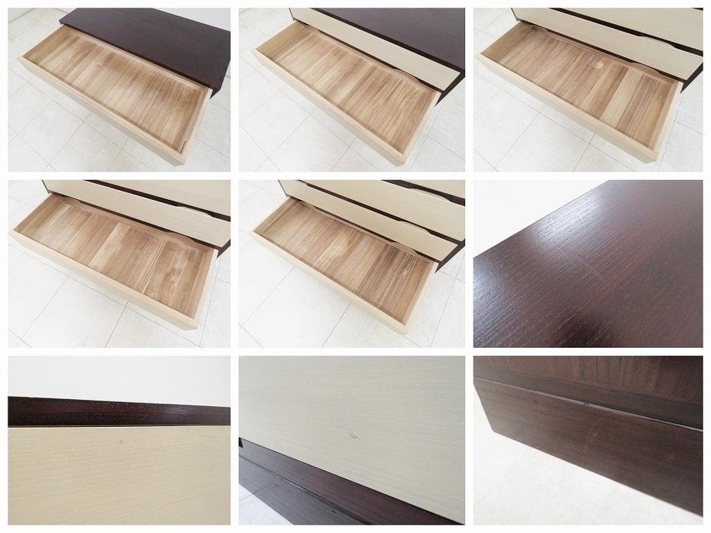 加茂箪笥■桐屋田中■モダンデザイン 総桐チェスト■総無垢■整理■伝統工芸■タンス