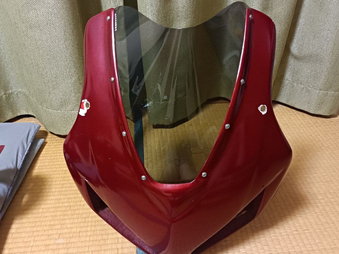 ns-1 cbr1000rr風 アッパーカウル スモークカバー付き
